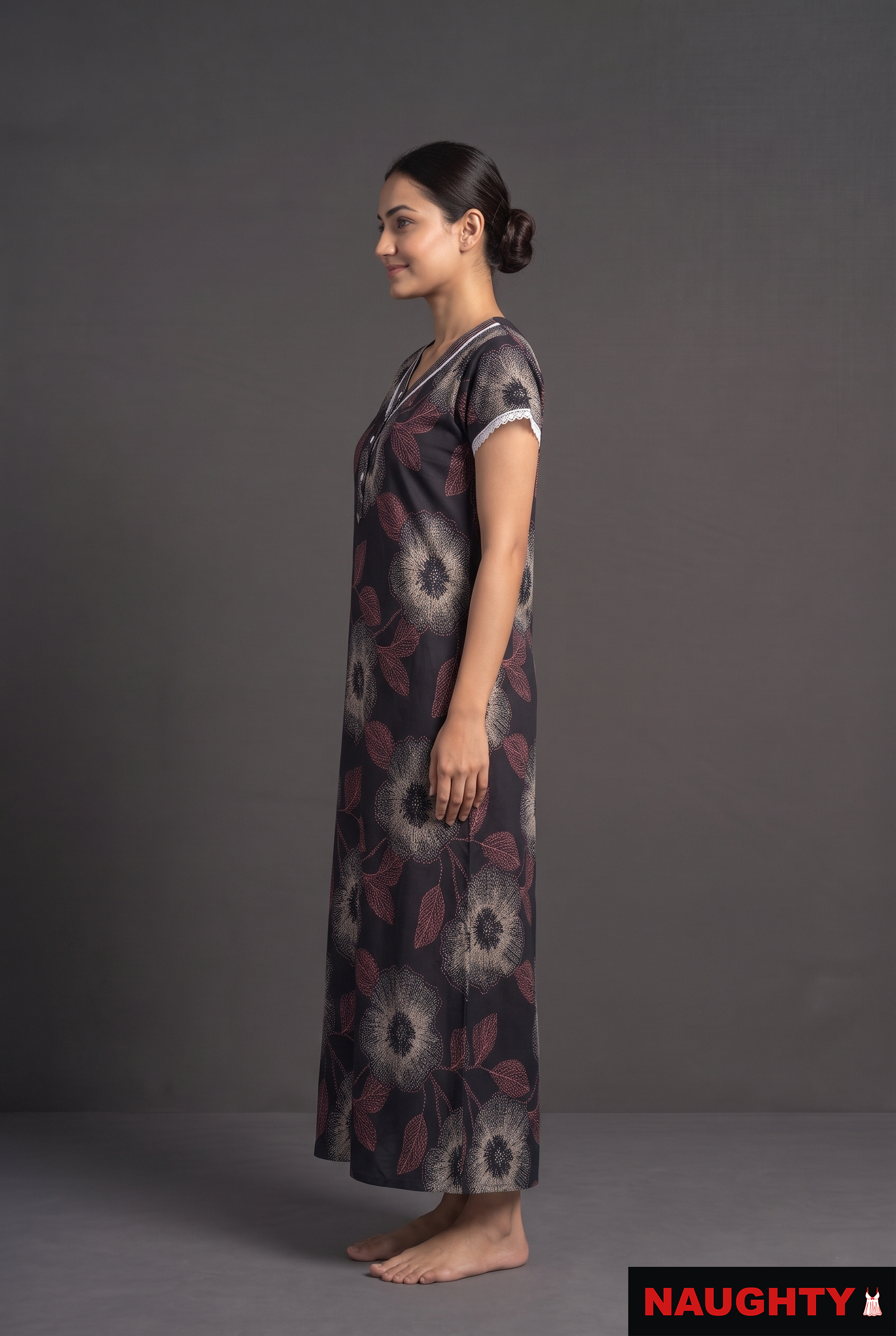 Naughty Rayon Nighty for Women