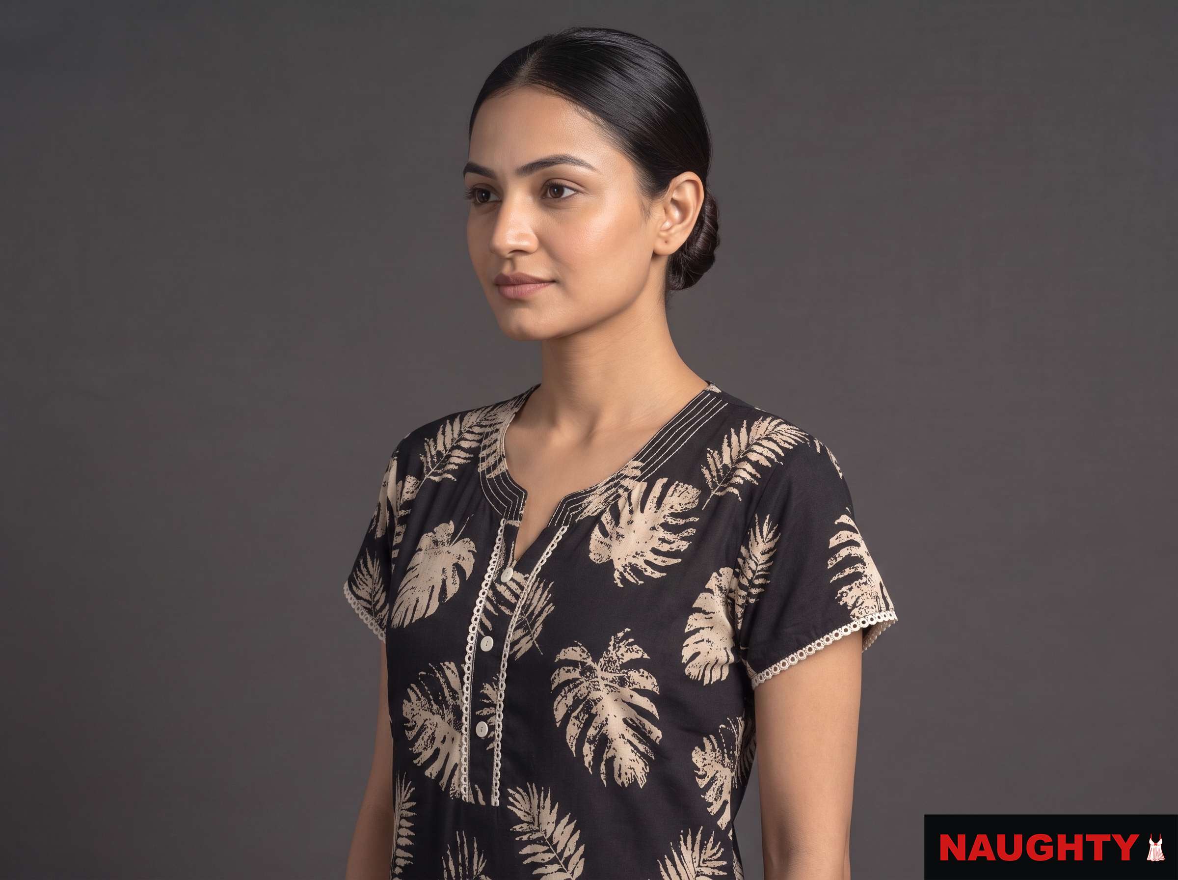 Naughty Rayon Nighty for Women