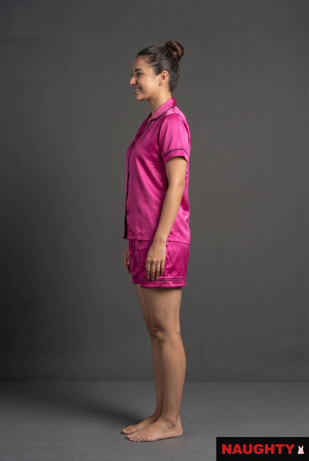 Naughty Satin Night-suit Short