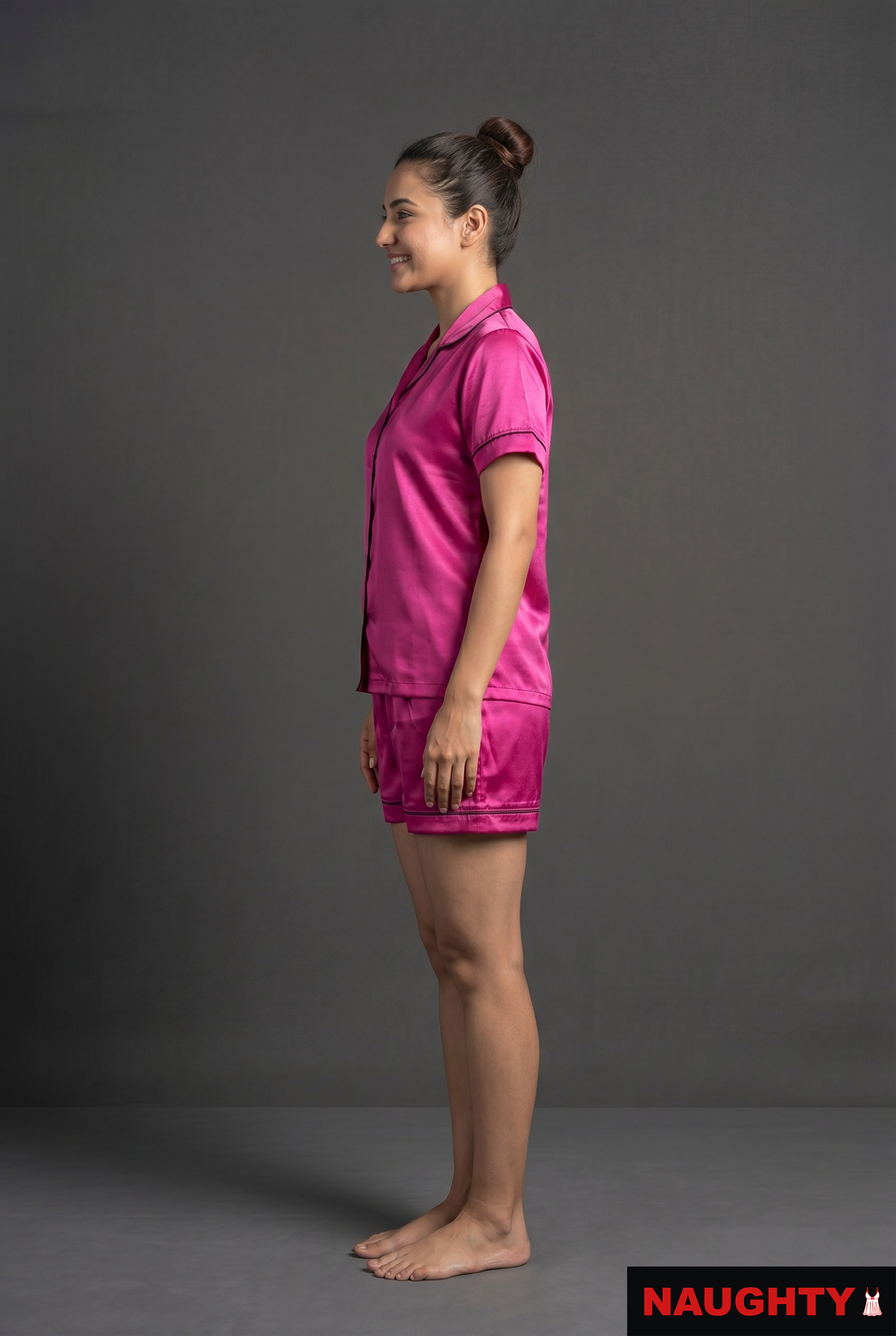 Naughty Satin Night-suit Short