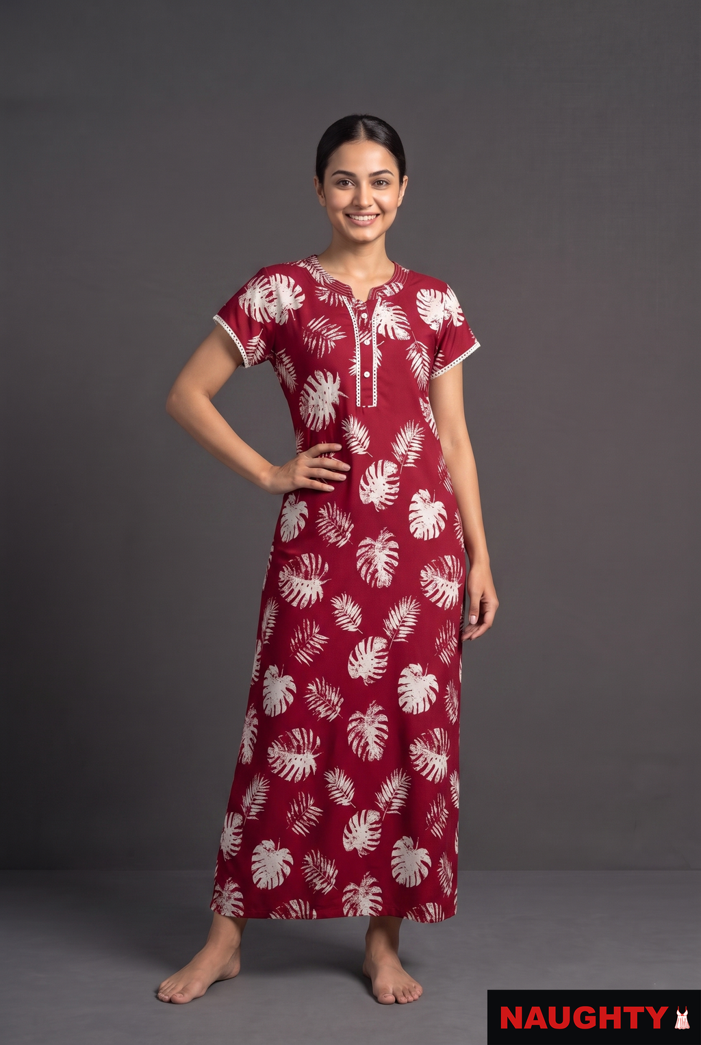 Naughty Rayon Nighty for women