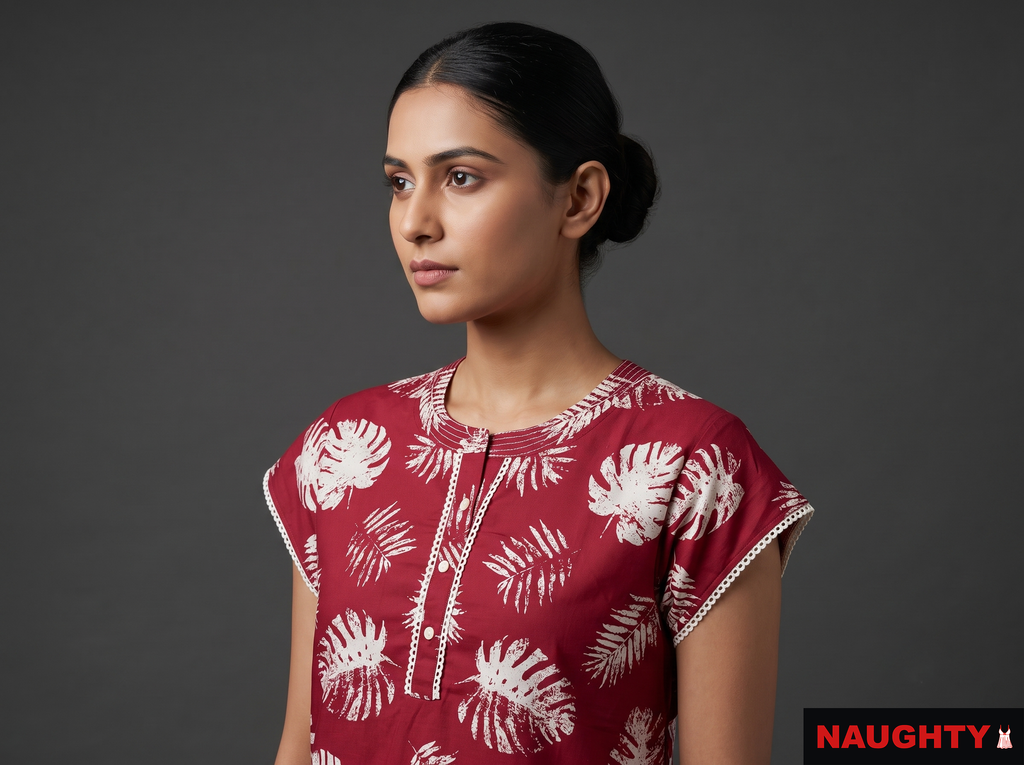 Naughty Rayon Nighty for women