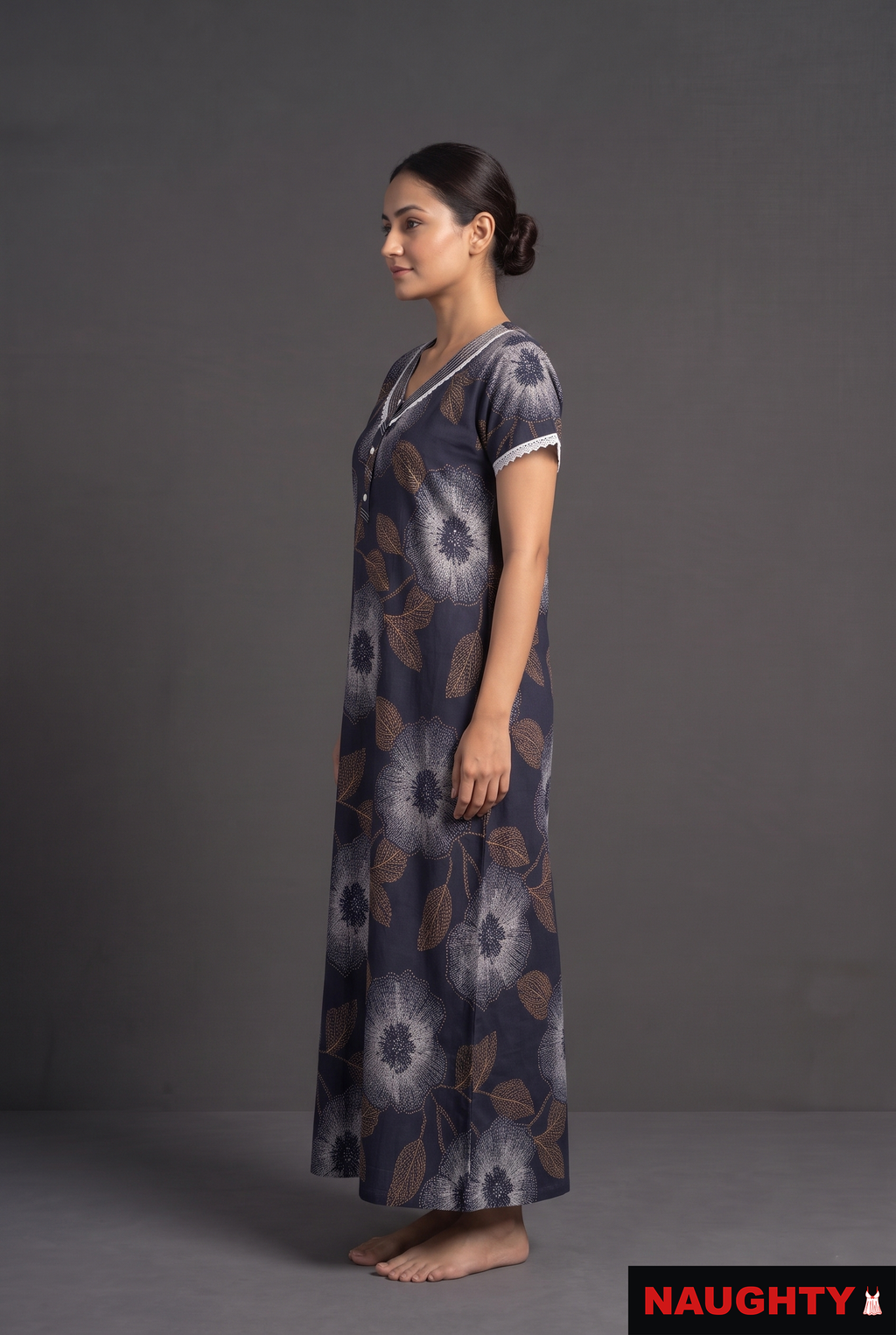 Naughty Rayon Nighty for Women