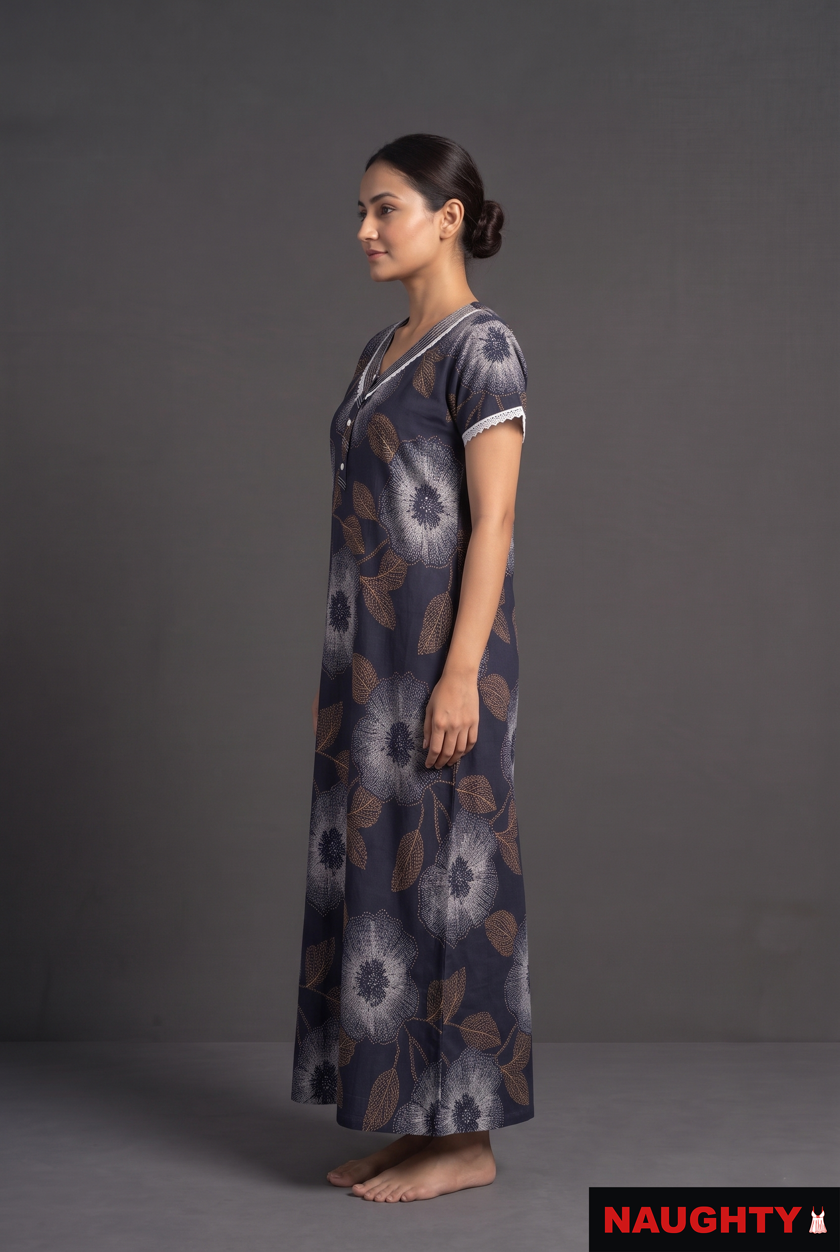 Naughty Rayon Nighty for Women